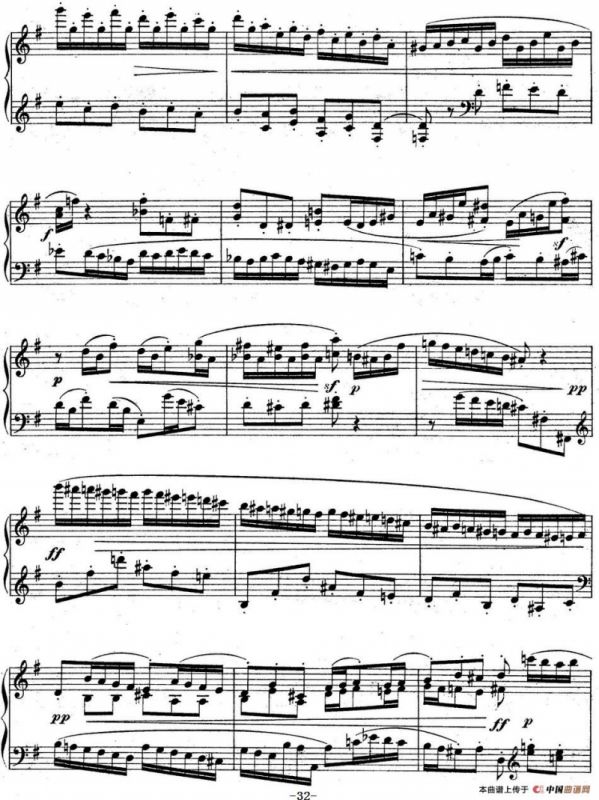 6 Preludes and Fugues Op.99（6首前奏曲与赋格·5）