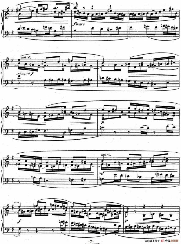 6 Preludes and Fugues Op.99（6首前奏曲与赋格·1）