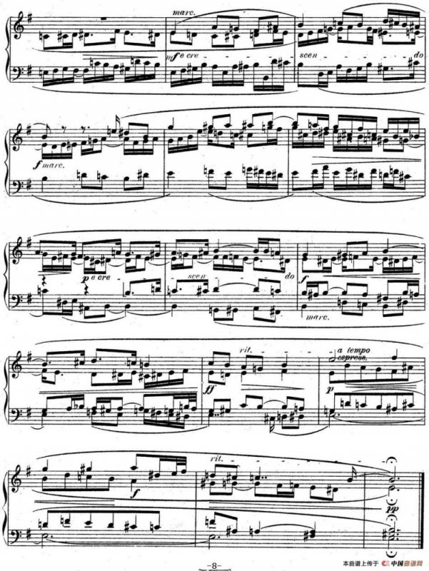6 Preludes and Fugues Op.99（6首前奏曲与赋格·1）