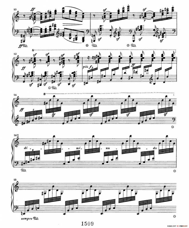 Choral Fantasia in c Minor Op.80（c小调合唱幻想曲·钢琴独奏版）