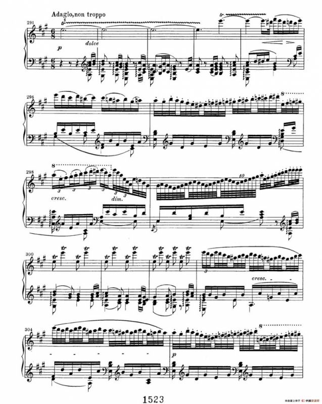 Choral Fantasia in c Minor Op.80（c小调合唱幻想曲·钢琴独奏版）