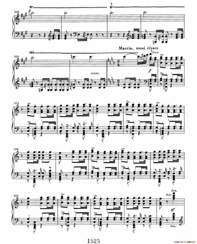 Choral Fantasia in c Minor Op.80（c小调合唱幻想曲·钢琴独奏版）