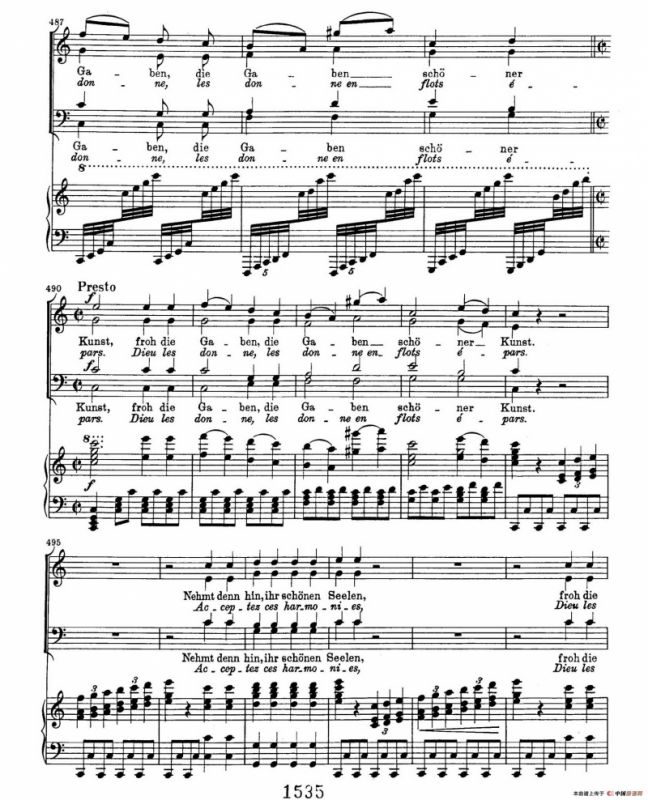 Choral Fantasia in c Minor Op.80（c小调合唱幻想曲·钢琴独奏版）