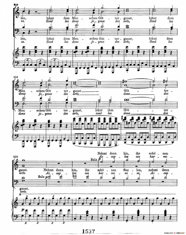 Choral Fantasia in c Minor Op.80（c小调合唱幻想曲·钢琴独奏版）