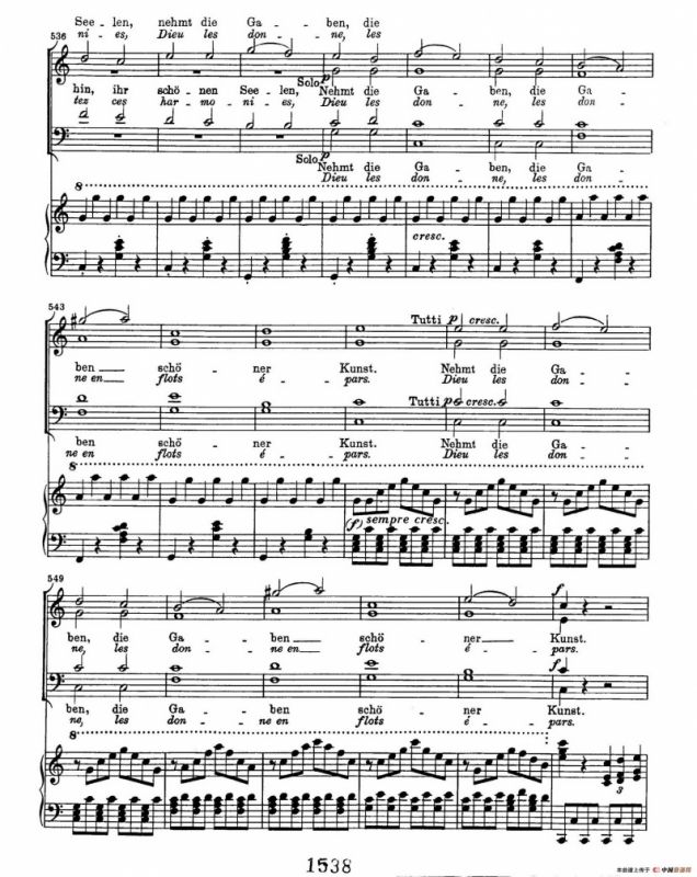 Choral Fantasia in c Minor Op.80（c小调合唱幻想曲·钢琴独奏版）