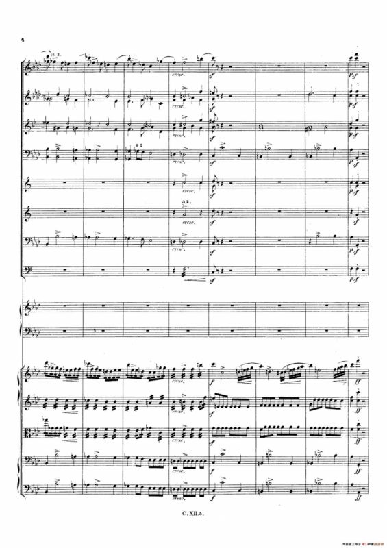 Piano Concerto No.2 in f Minor Op.21（f小调第二钢琴协奏曲·总谱）