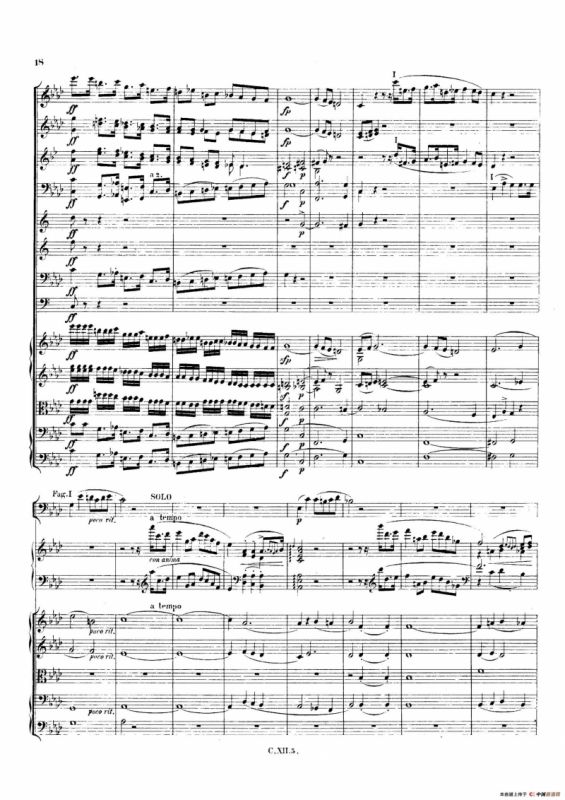 Piano Concerto No.2 in f Minor Op.21（f小调第二钢琴协奏曲·总谱）