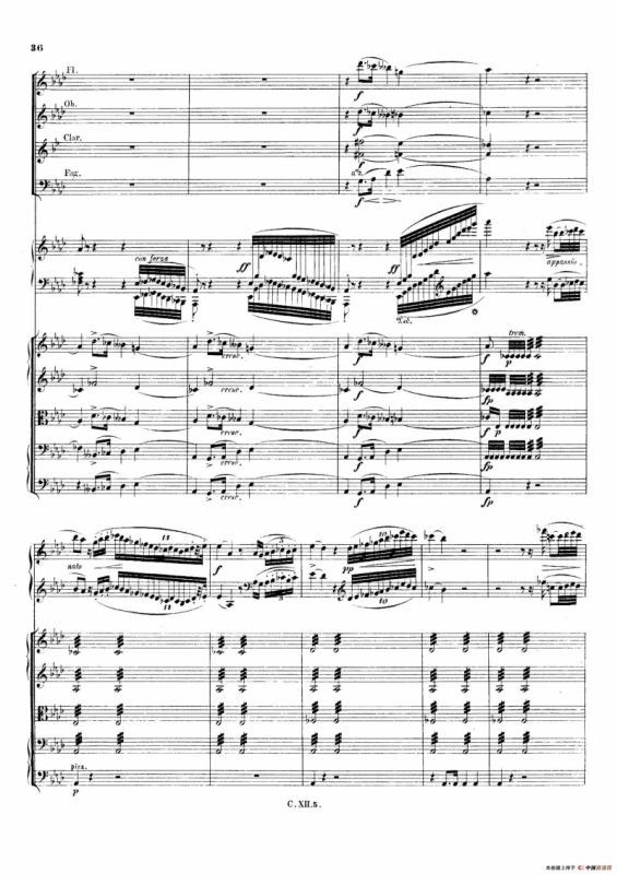 Piano Concerto No.2 in f Minor Op.21（f小调第二钢琴协奏曲·总谱）
