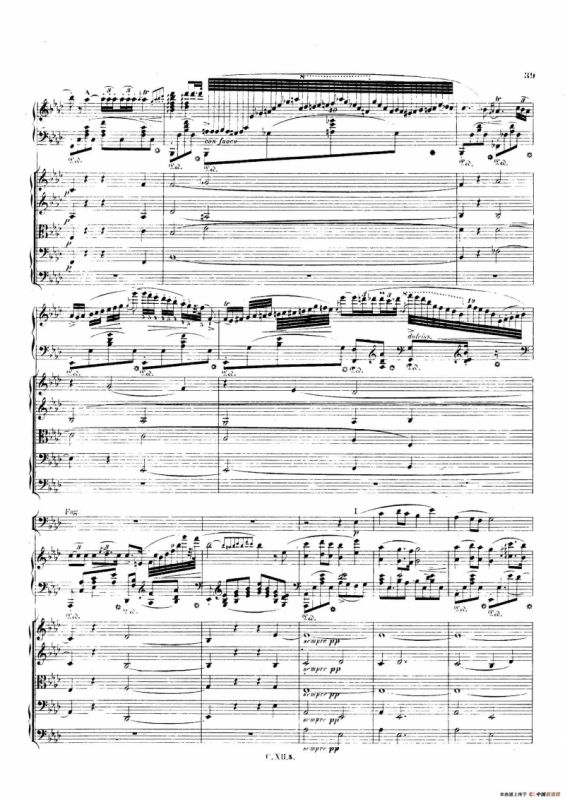 Piano Concerto No.2 in f Minor Op.21（f小调第二钢琴协奏曲·总谱）