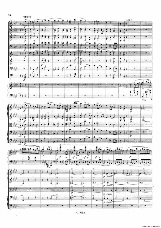 Piano Concerto No.2 in f Minor Op.21（f小调第二钢琴协奏曲·总谱）