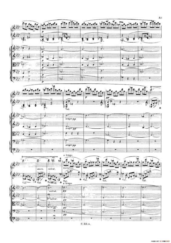 Piano Concerto No.2 in f Minor Op.21（f小调第二钢琴协奏曲·总谱）