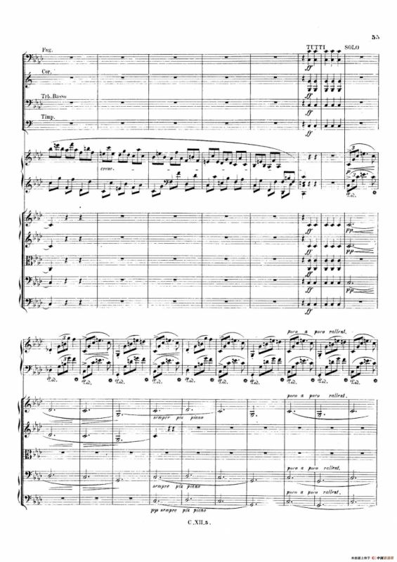 Piano Concerto No.2 in f Minor Op.21（f小调第二钢琴协奏曲·总谱）