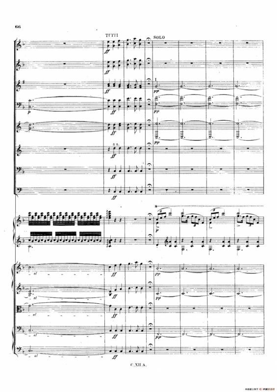 Piano Concerto No.2 in f Minor Op.21（f小调第二钢琴协奏曲·总谱）