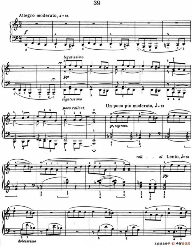 For Children Sz.42（献给孩子们·39）