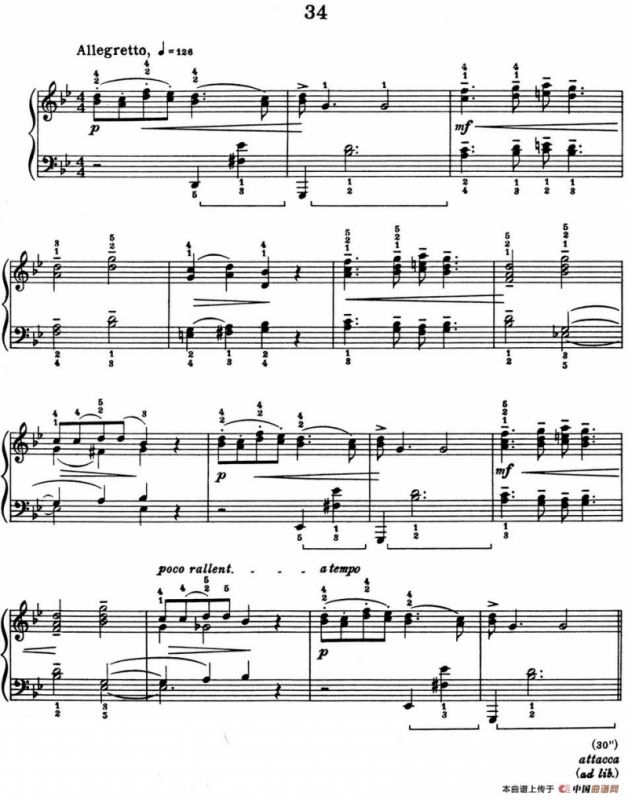 For Children Sz.42（献给孩子们·34）