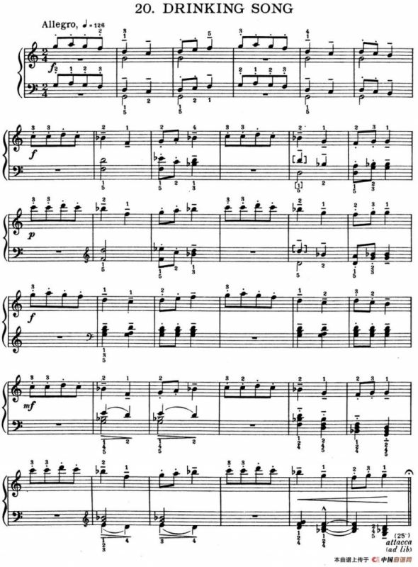 For Children Sz.42（献给孩子们·20）