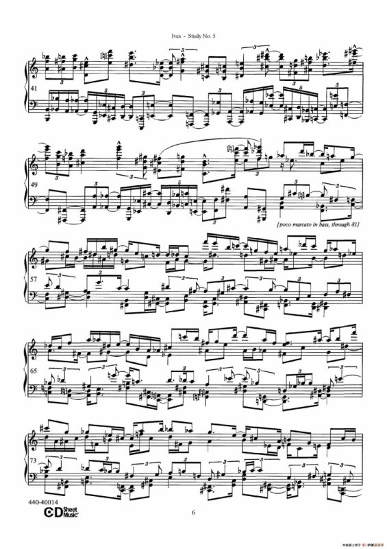 Study No.5（第五号练习曲）