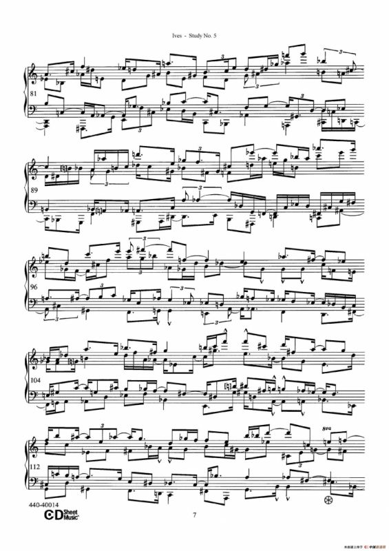 Study No.5（第五号练习曲）