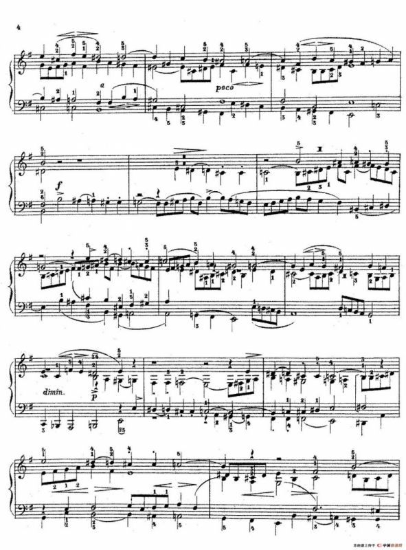 Six Fugues Op.17（6首赋格·Ⅵ）
