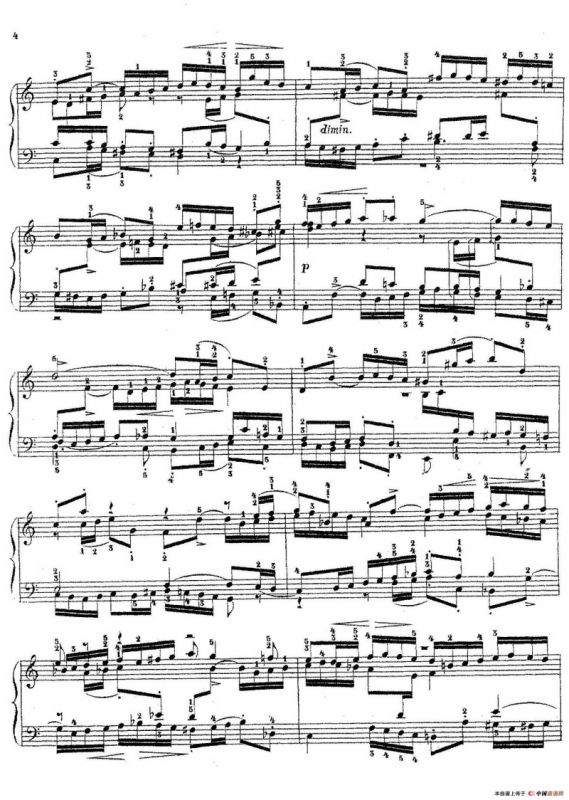 Six Fugues Op.17（6首赋格·Ⅲ）