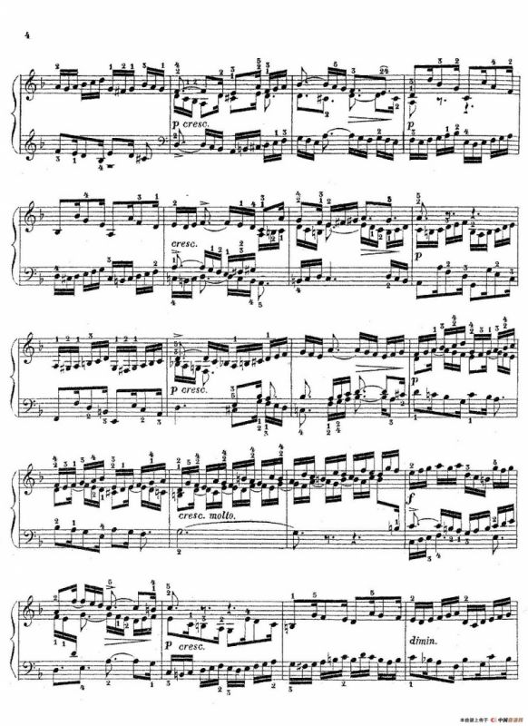 Six Fugues Op.17（6首赋格·Ⅱ）