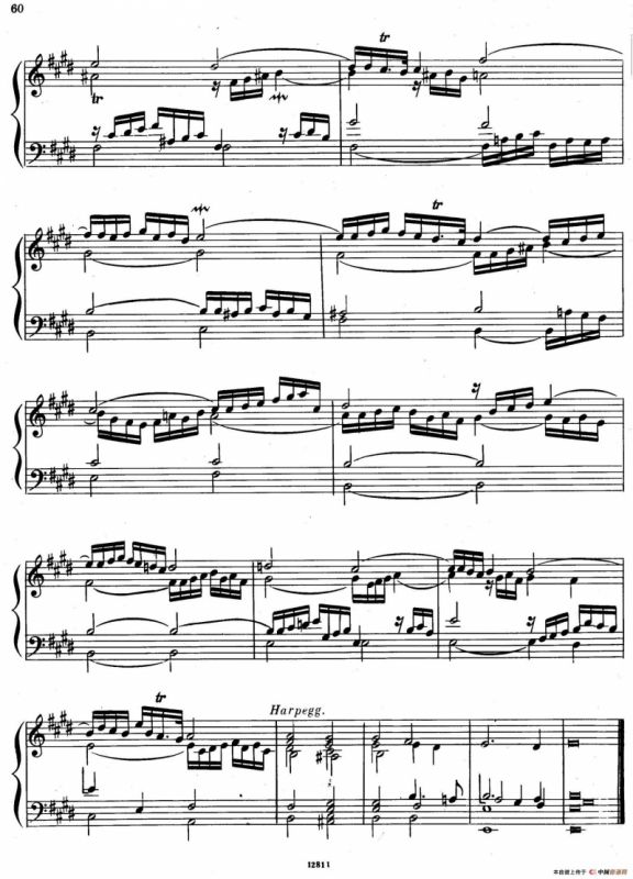 Suite No.5 in E Major HWV 430（E大调第五组曲）