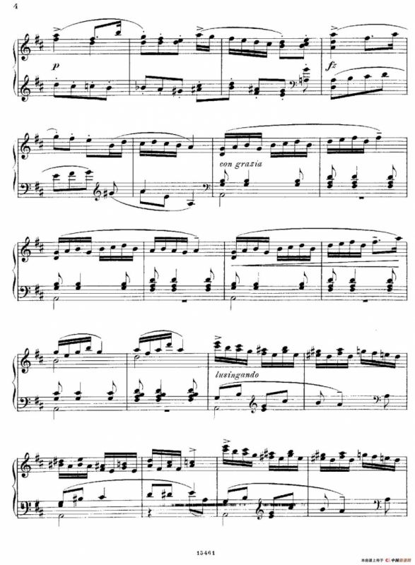 4 Sketches Op.35（4首素描·4）