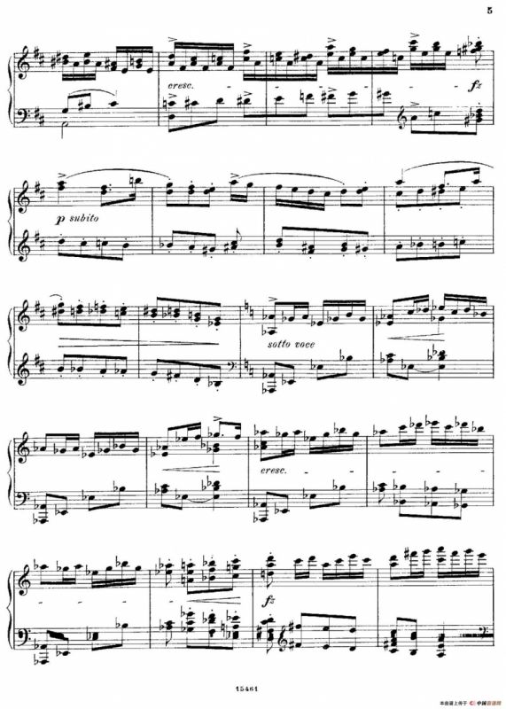 4 Sketches Op.35（4首素描·4）