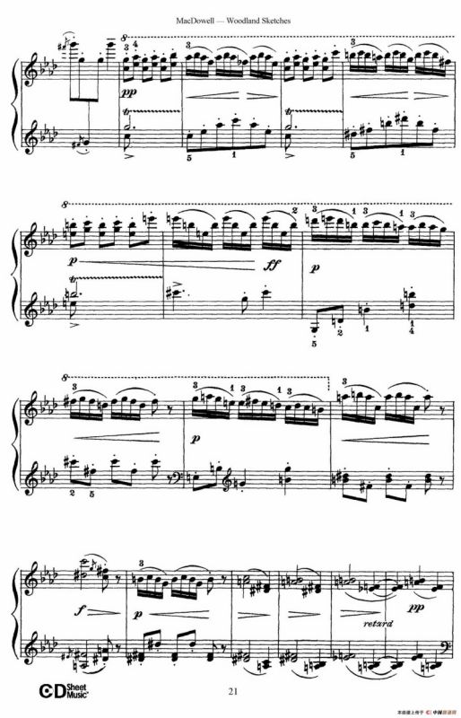 Woodland Sketches Op.51（森林素描·9）