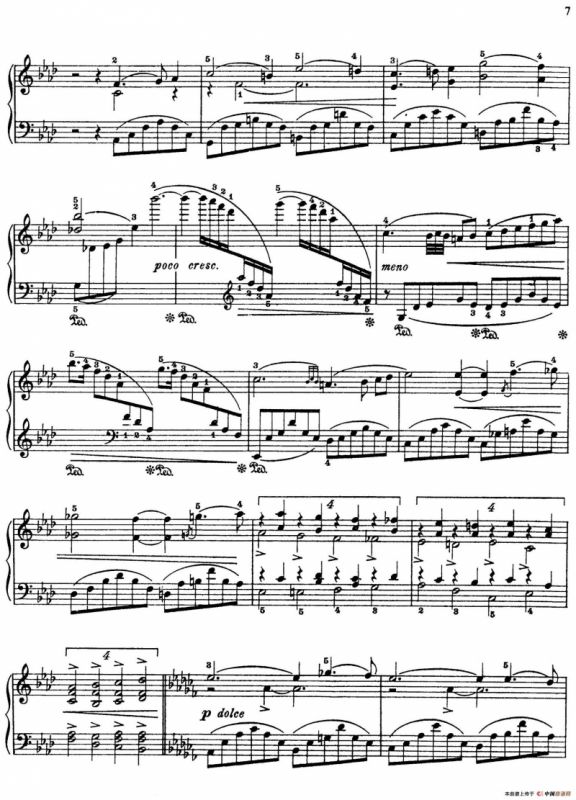 The Flowers （花之组曲）（Op.85.Nr.2-石竹）