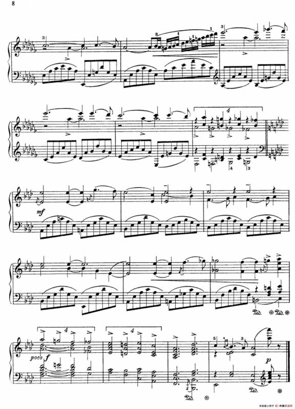 The Flowers （花之组曲）（Op.85.Nr.2-石竹）