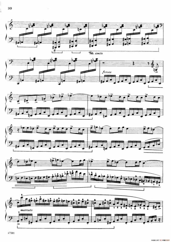 Piano Sonata in E-flat Major Op.95（降E大调钢琴奏鸣曲·Ⅲ）
