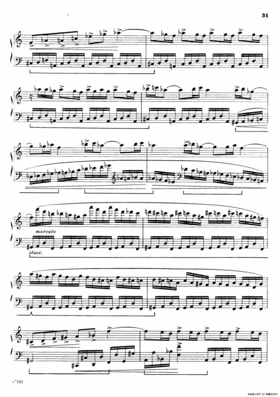 Piano Sonata in E-flat Major Op.95（降E大调钢琴奏鸣曲·Ⅲ）