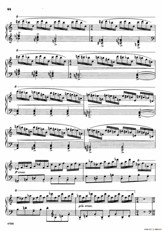 Piano Sonata in E-flat Major Op.95（降E大调钢琴奏鸣曲·Ⅲ）