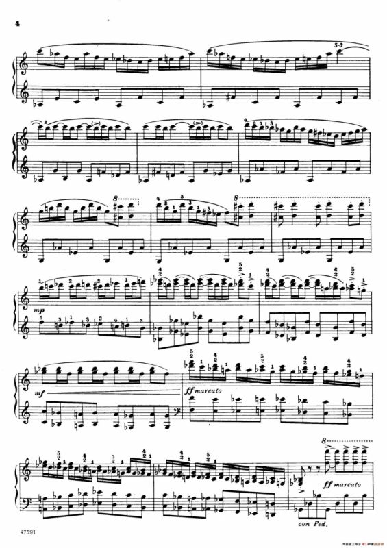Piano Sonata in E-flat Major Op.95（降E大调钢琴奏鸣曲·Ⅰ）