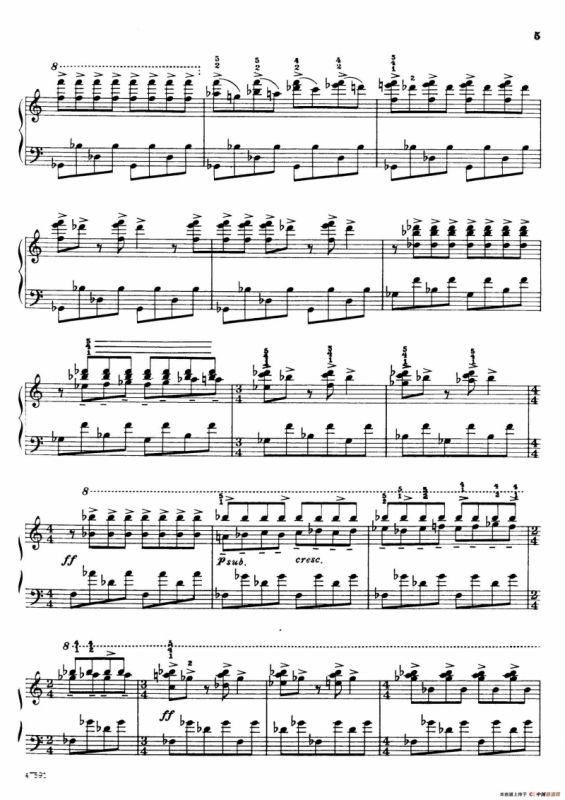 Piano Sonata in E-flat Major Op.95（降E大调钢琴奏鸣曲·Ⅰ）