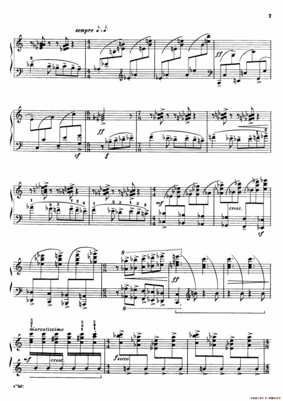Piano Sonata in E-flat Major Op.95（降E大调钢琴奏鸣曲·Ⅰ）