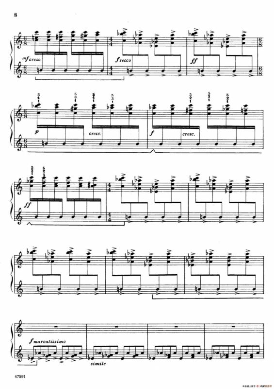 Piano Sonata in E-flat Major Op.95（降E大调钢琴奏鸣曲·Ⅰ）