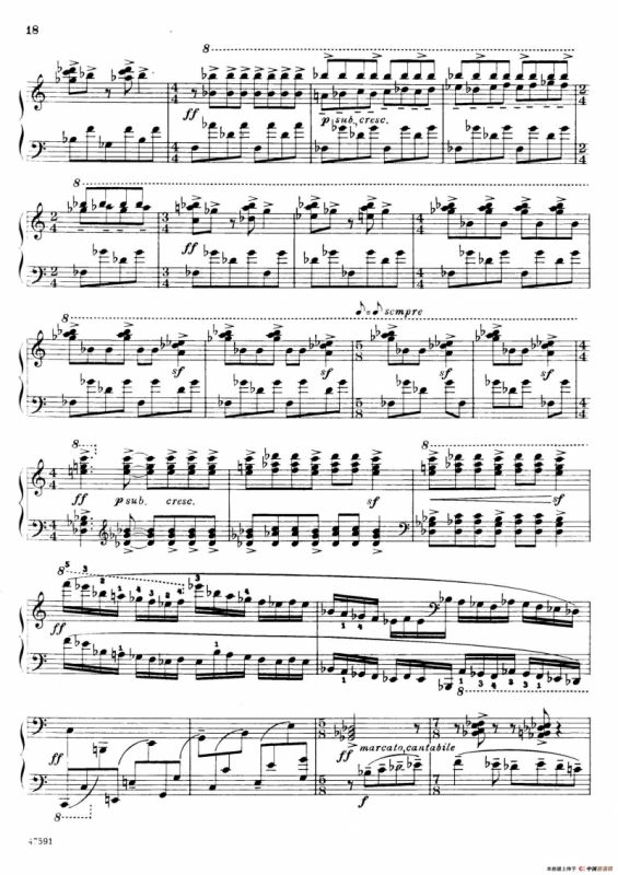 Piano Sonata in E-flat Major Op.95（降E大调钢琴奏鸣曲·Ⅰ）