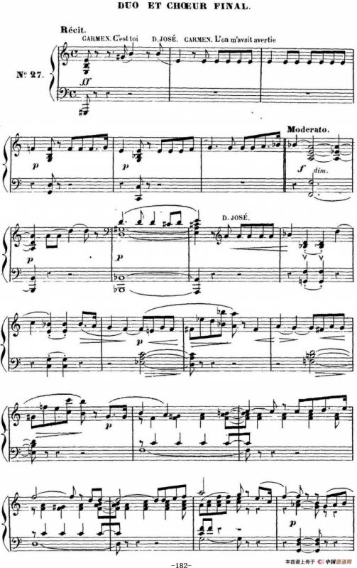 Carmen for Solo Piano（卡门全剧钢琴独奏版）（No.27）