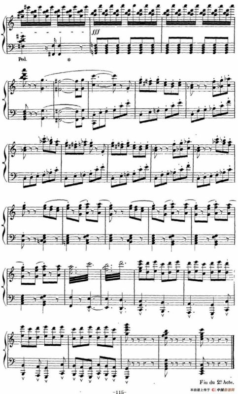 Carmen for Solo Piano（卡门全剧钢琴独奏版）（No.18）