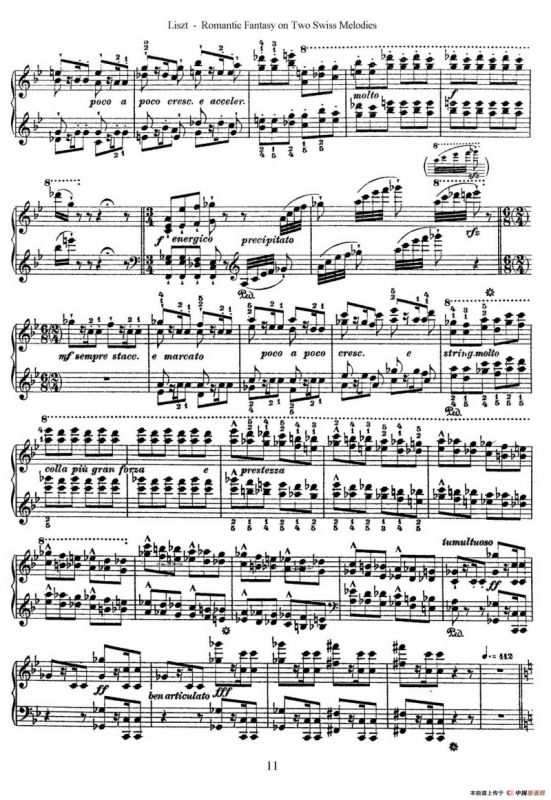 Romantic Fantasy on 2 Swiss Melodies Op.5（浪漫幻想曲）