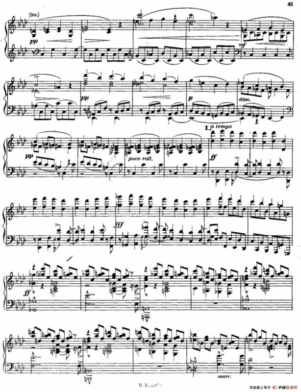 Symphony No.3 in d Minor - Solo Piano（d小调第三交响曲·钢琴独奏版·Ⅳ）