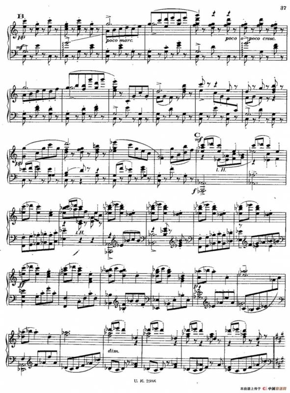 Symphony No.3 in d Minor - Solo Piano（d小调第三交响曲·钢琴独奏版·Ⅲ）