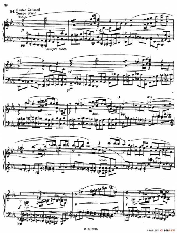 Symphony No.3 in d Minor - Solo Piano（d小调第三交响曲·钢琴独奏版·Ⅱ）