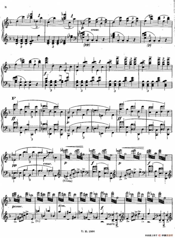 Symphony No.3 in d Minor - Solo Piano（d小调第三交响曲·钢琴独奏版·Ⅰ）