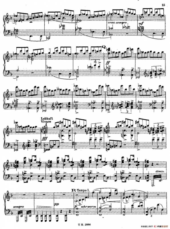 Symphony No.3 in d Minor - Solo Piano（d小调第三交响曲·钢琴独奏版·Ⅰ）