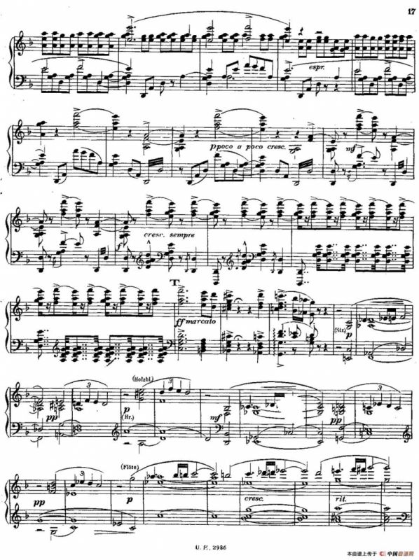 Symphony No.3 in d Minor - Solo Piano（d小调第三交响曲·钢琴独奏版·Ⅰ）