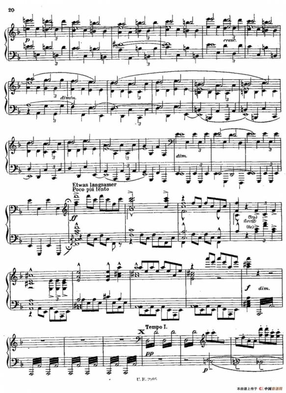 Symphony No.3 in d Minor - Solo Piano（d小调第三交响曲·钢琴独奏版·Ⅰ）