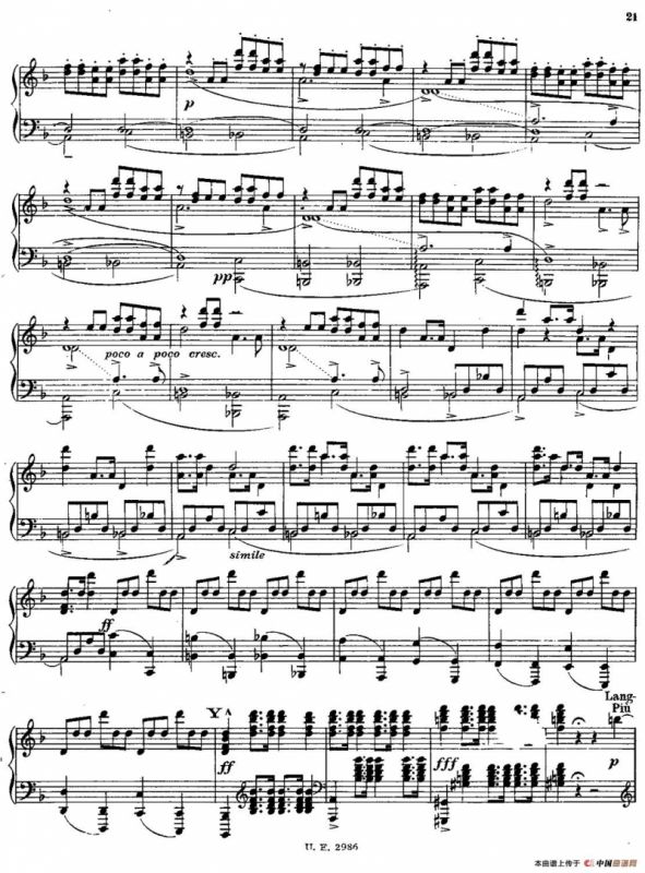 Symphony No.3 in d Minor - Solo Piano（d小调第三交响曲·钢琴独奏版·Ⅰ）